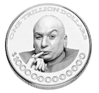 La moneta da un trilione di dollari
